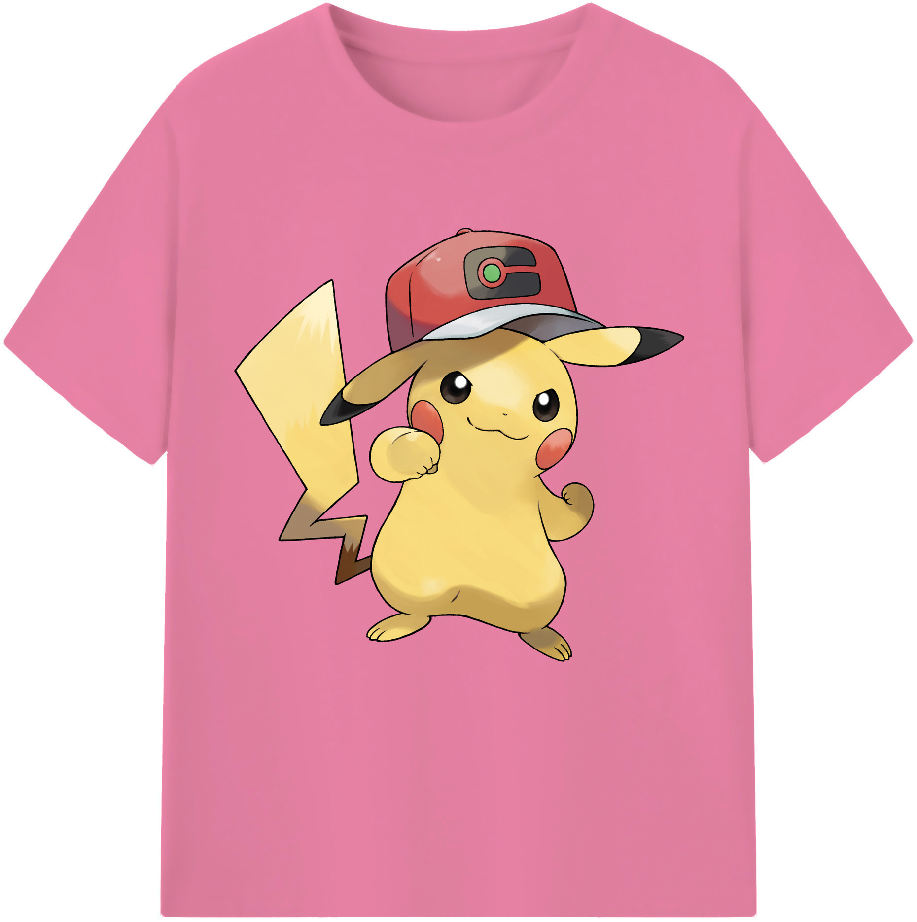 （画像用） ポケットモンスター Pokémon 綿100％半袖Tシャツ（フロントプリント）